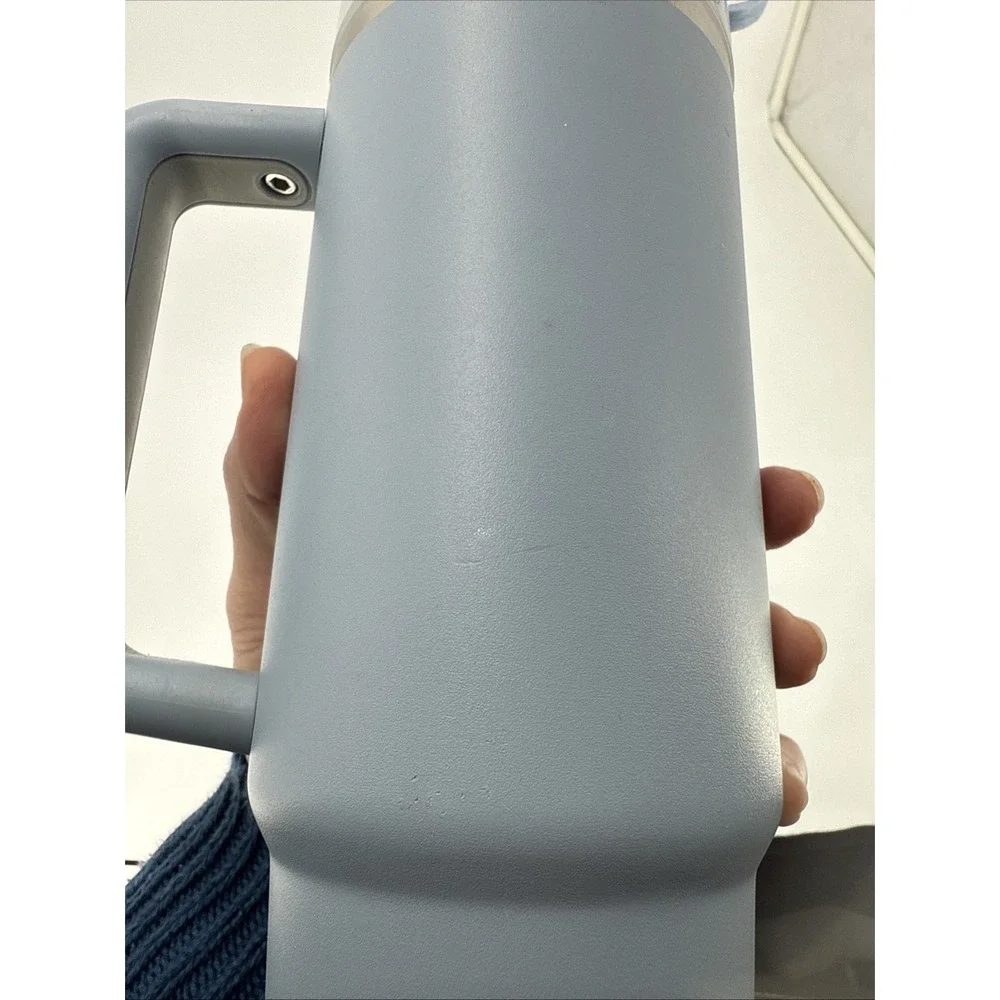 Stanley Quencher H2.0 FlowState Tumbler 30oz Light Blue w/ Handle & Straw - Picture 16 of 16
